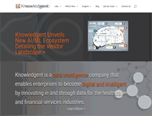 Tablet Screenshot of knowledgent.com